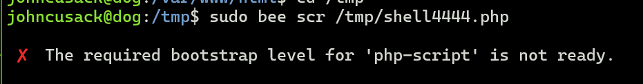 error
